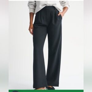 Abercrombie & Fitch Black Wide Leg Pants